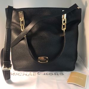 Michael Kors Black Tote Bag/Crossbody